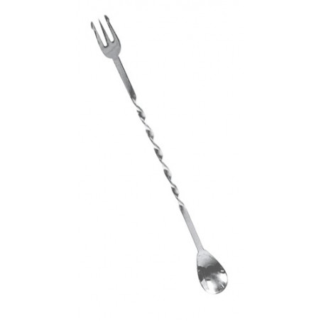 Bar Spoon Fork Nettuno 28cm con tridente