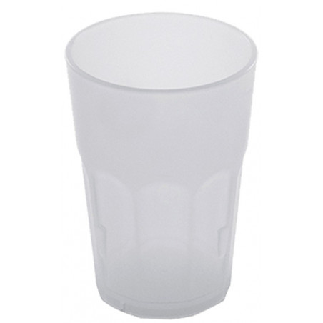 Bicchiere Rock Juice Polipropilene Bianco Latte