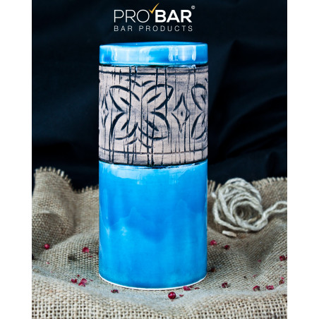 Tazze Da Cocktail Tiki In Vetro 350 Ml - Bicchieri Hawaiani Esotici Per Bar E Feste A Tema
