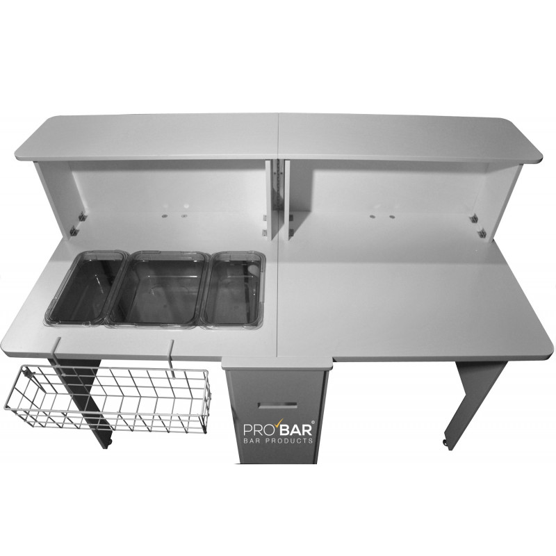 Postazione Bancone BAR SMONTABILE da BARMAN Barista Workstation 120 cm Postazione Bancone BAR SMONTABILE da BARMAN Barista Workstation 120 cm