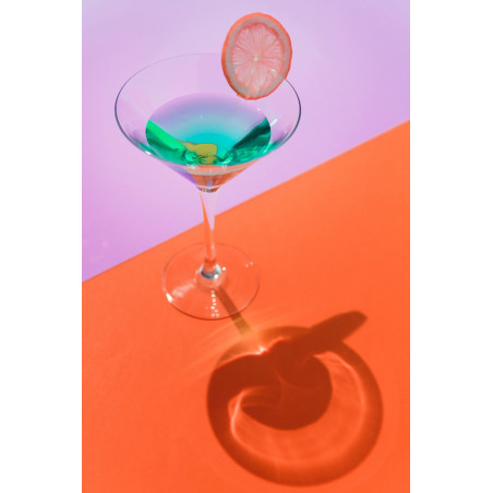 Set 6 Bicchieri Da Cocktail Martini In Vetro - 175 Ml, Confezione Regalo