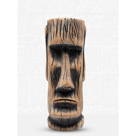 Tiki Tumbler Moai Legno