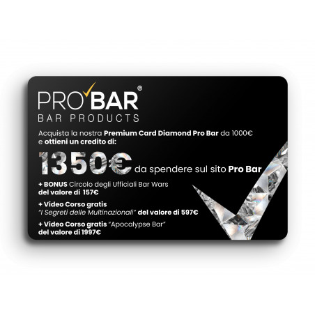Premium Card Diamond Pro Bar