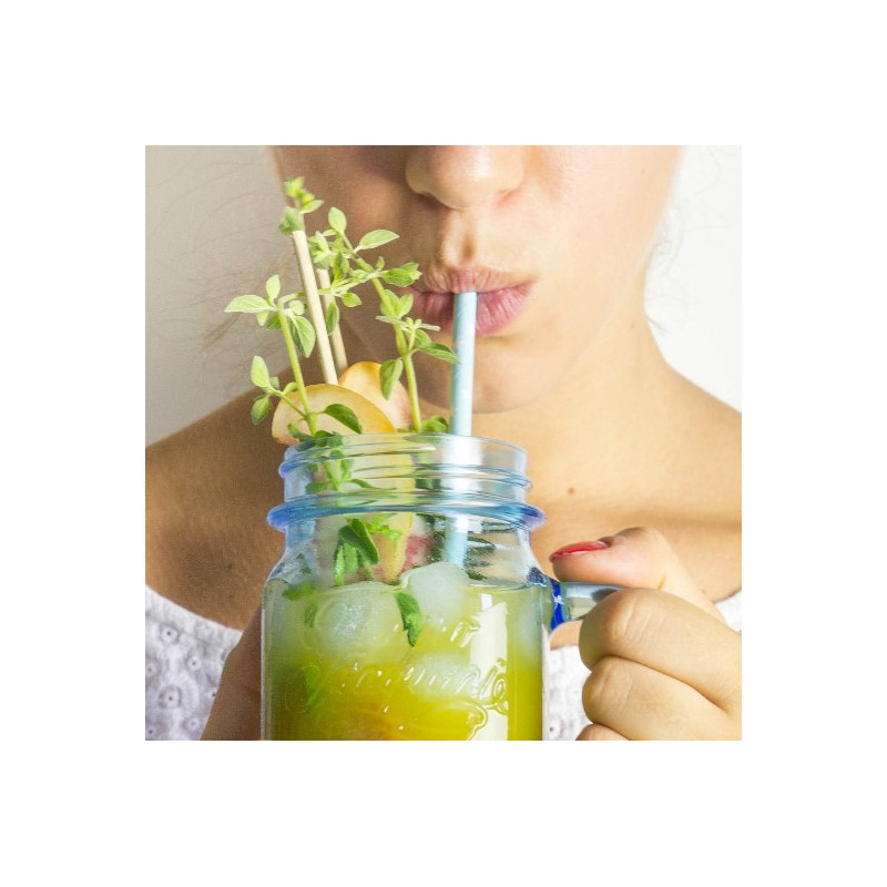 Bulleit - Barattolo Jar Cocktail Frontier Whiskey - Bicchiere Vetro Cl - Foto 5