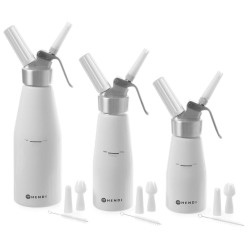 Sifone Panna Alluminio Bianco