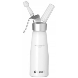 Sifone Panna Alluminio Bianco