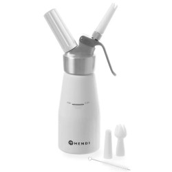 Sifone Panna Alluminio Bianco