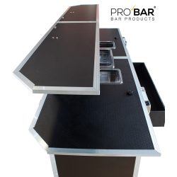 Bancone Bar Portatile Trolley PRO