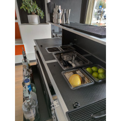 Bancone Bar Portatile Trolley PRO