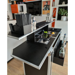 Bancone Bar Portatile Trolley PRO