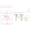 Bancone Bar Portatile Trolley