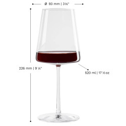 Power 52cl (conf. 6 pz) Calice Vino Rosso