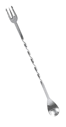 Bar Spoon Fork Nettuno 28cm con tridente