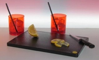 Tagliere Bar Nero 33x23x1