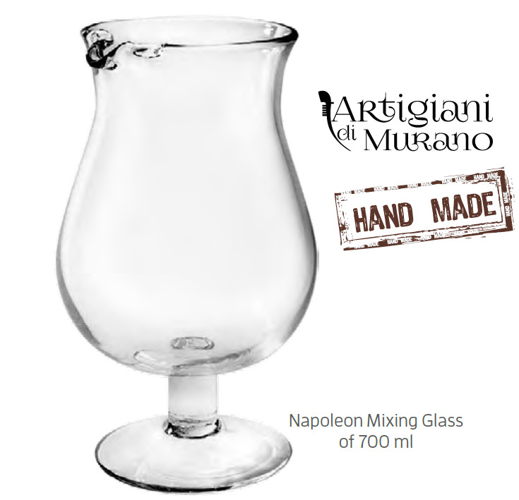 Napoleon 70cl Mixing Glass Vintage taglio diamante