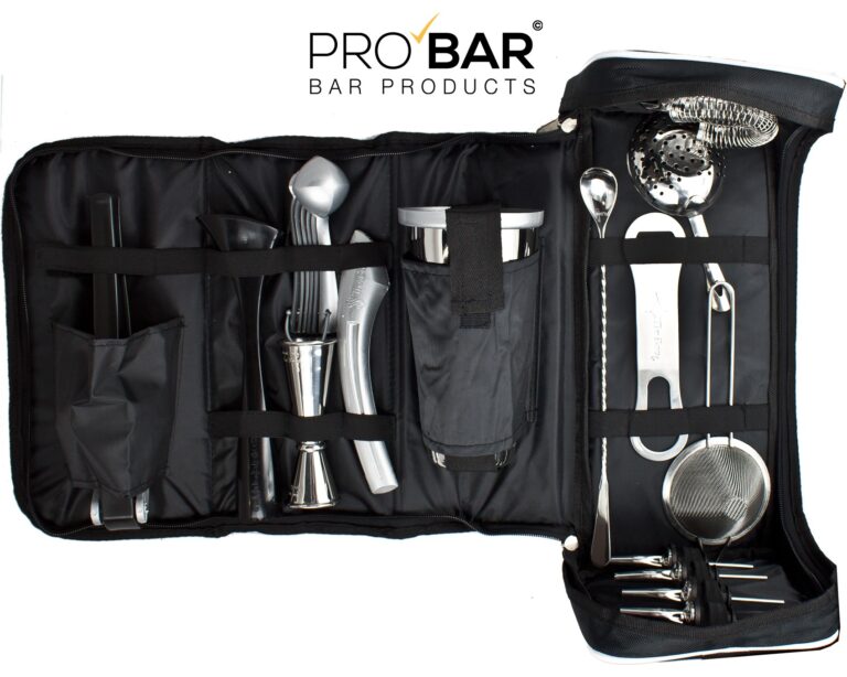 Borsa Barman in Eco Pelle con Kit Barman