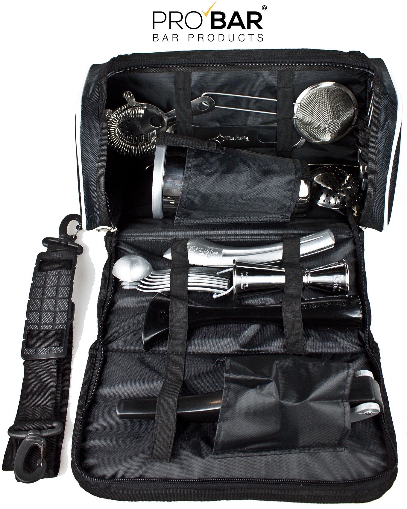 Borsa Barman in Pelle con Kit Barman