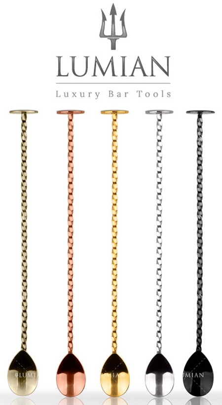 Bar Spoon Muddler Lumian con pestello integrato
