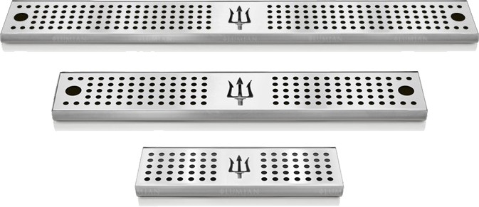 Bar Mat Lumian in Acciaio Inox Forato
