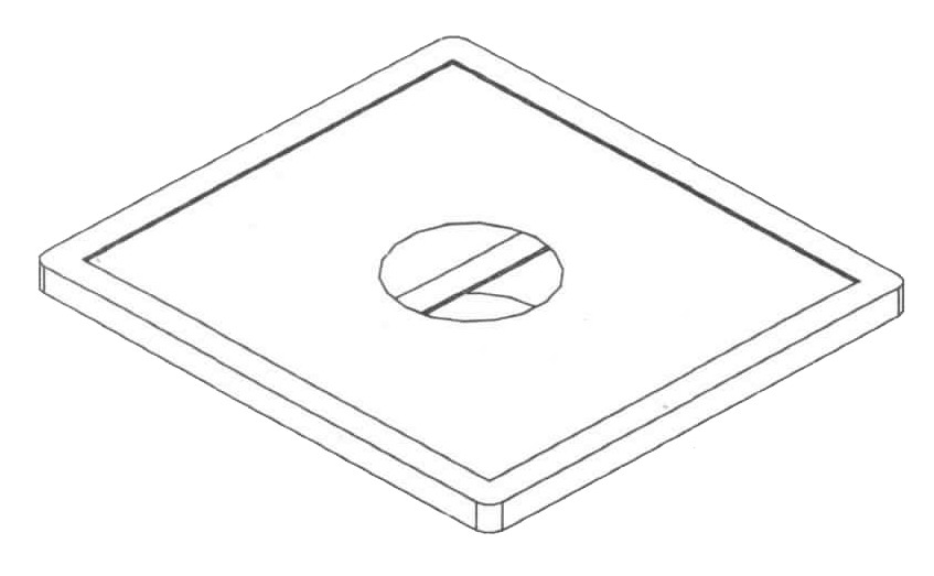 6 vaschette fruttini con coperchio