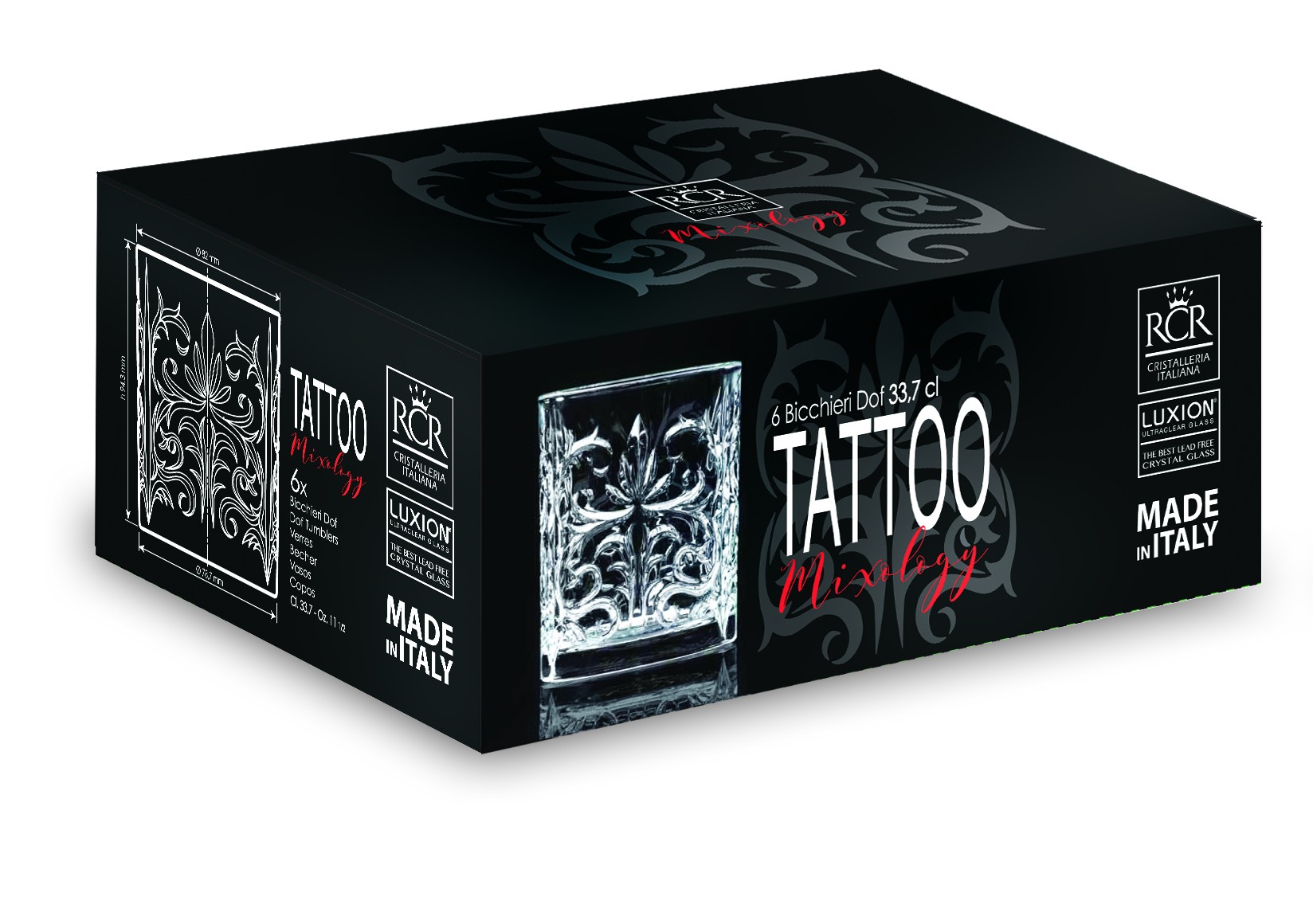 Bicchiere Old Fashioned Tattoo