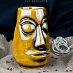 Moai Tiki Mug Marrone