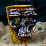 Tiki Mug Teschio di Legno
