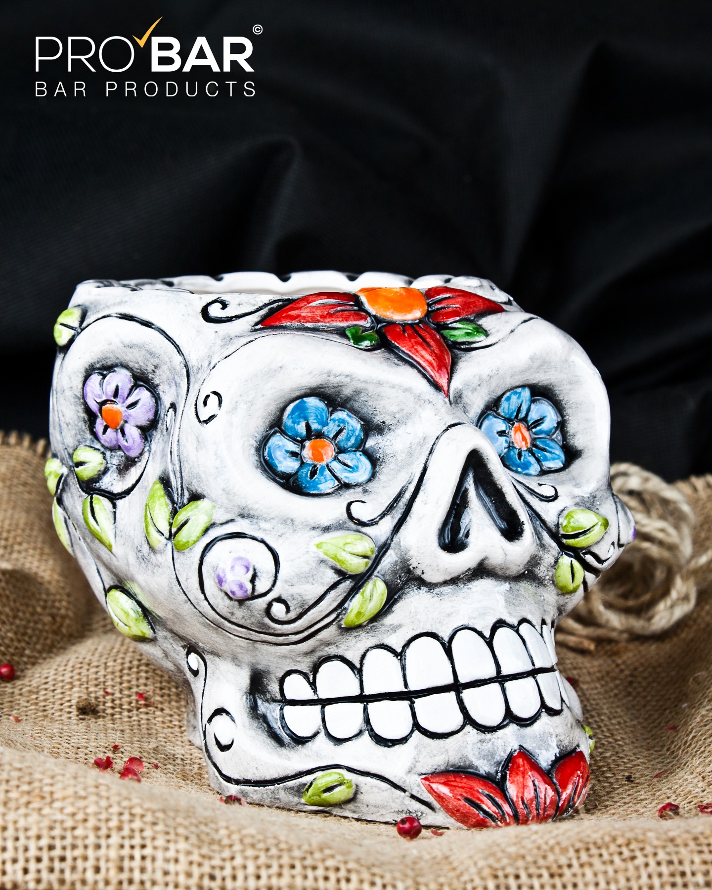 Mexican Sugar Skull Mug