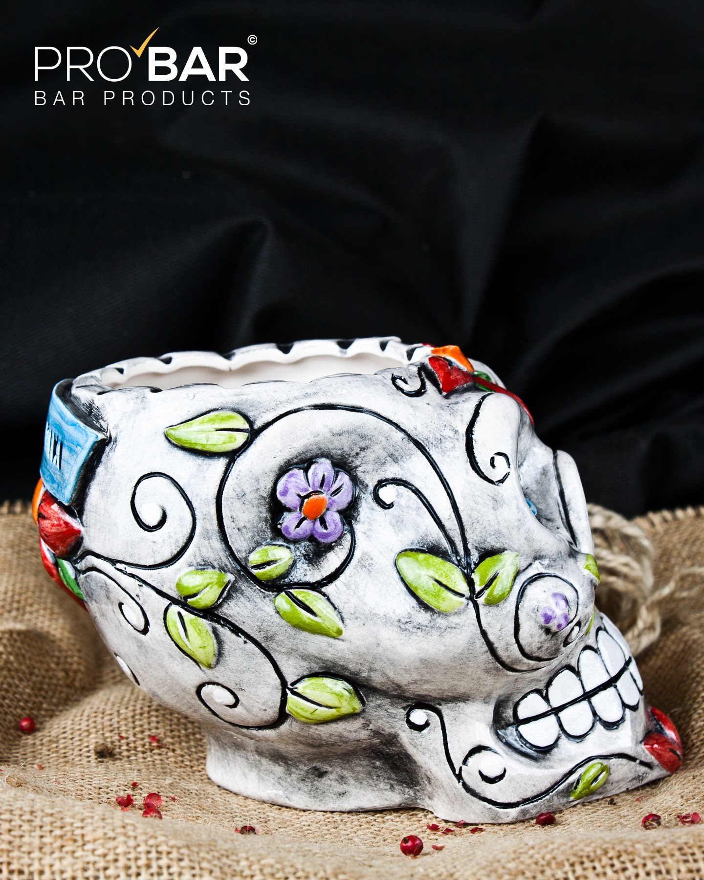 Mexican Sugar Skull Mug