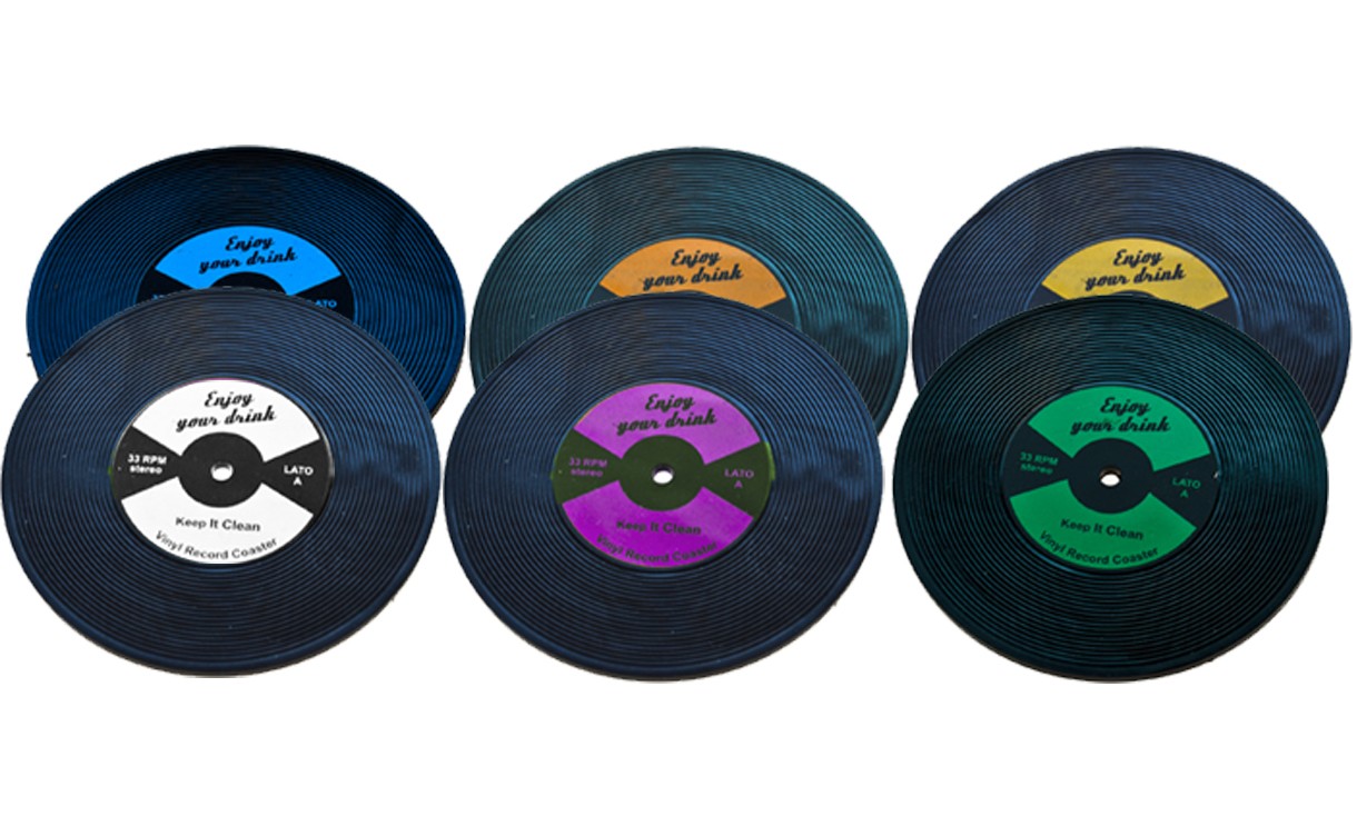 Sottobicchiere Disco Vinile