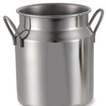 Secchiello Latte in Acciaio Inox