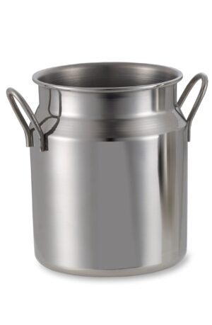 Secchiello Latte in Acciaio Inox