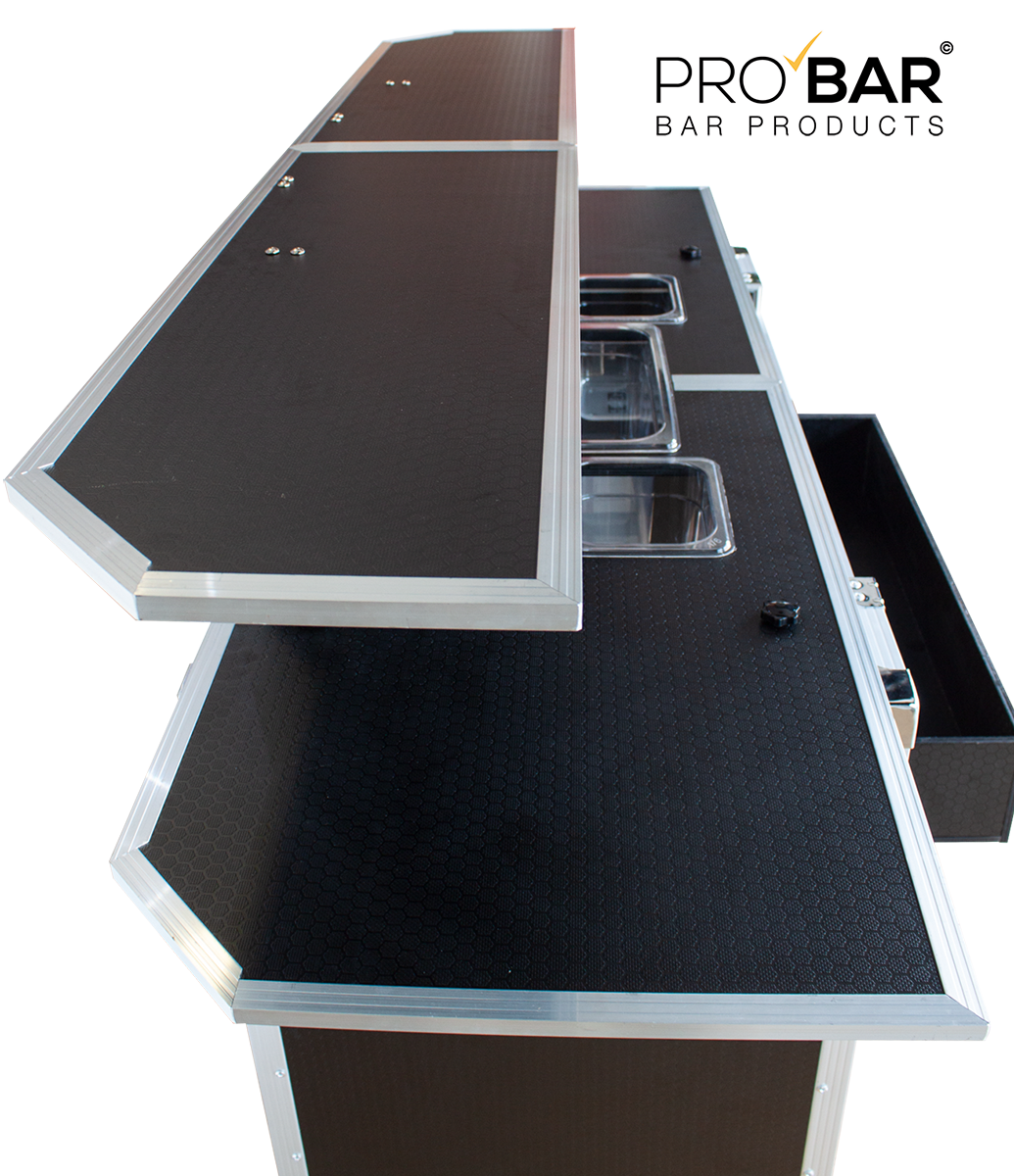 Bancone Bar Portatile Trolley PRO