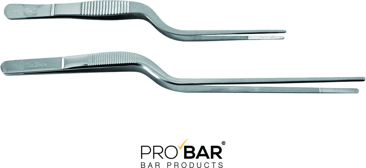 Pinza Curva Garnish Varie Misure