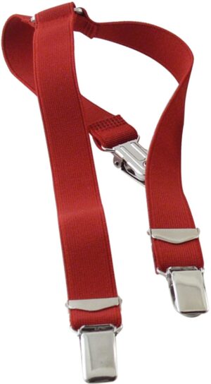 Bretelle Elastico Rosso