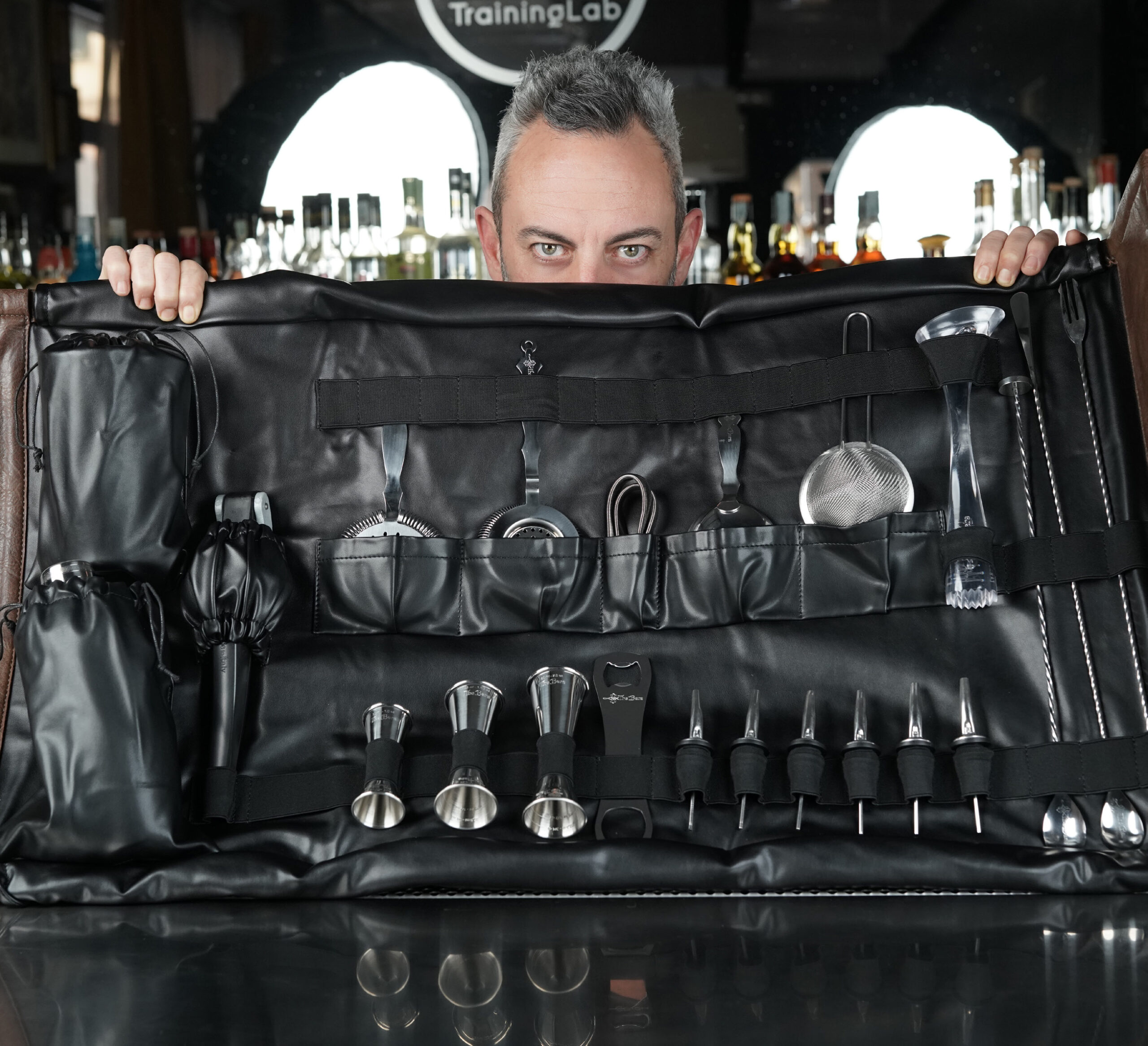 Borsa Kit Barman Luxury Cuoio - immagine 4