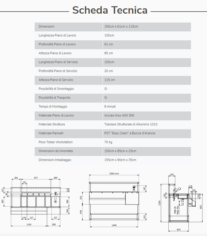 Workstation bar Professional, foto 10