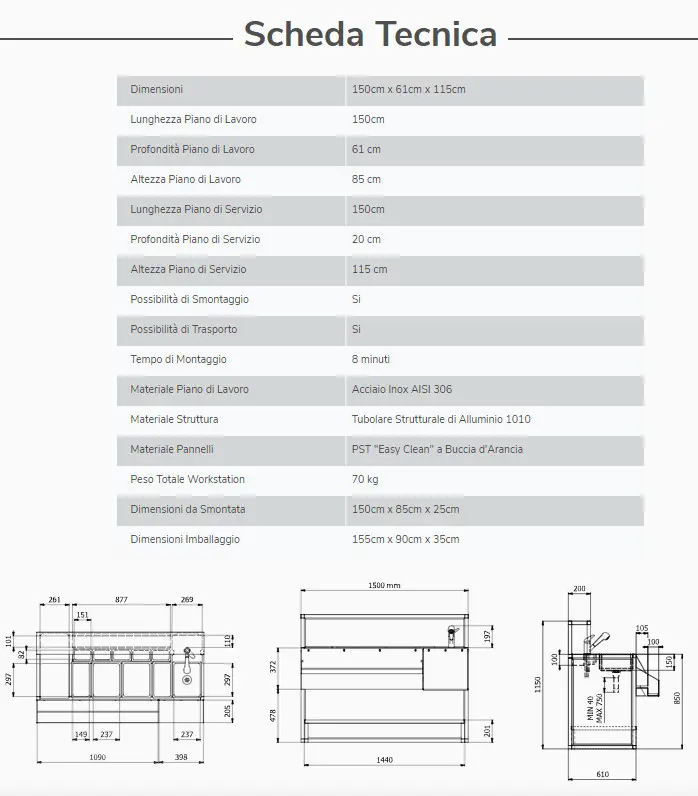 Workstation bar Professional, foto 10