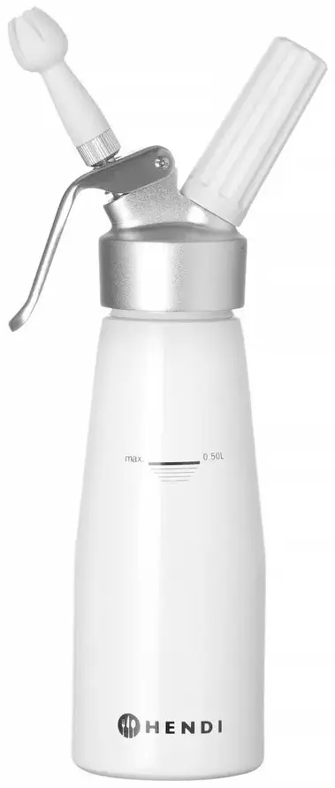 Sifone Panna Alluminio Bianco
