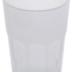 Bicchiere Rock Juice Polipropilene Bianco Latte