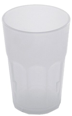 Bicchiere Rock Juice Polipropilene Bianco Latte