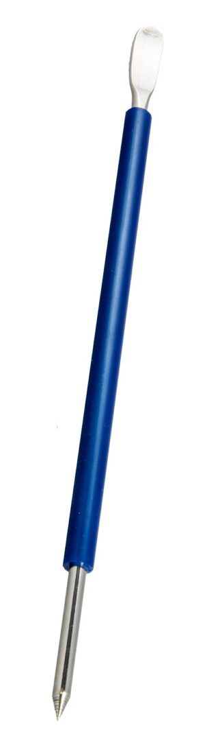 Penna Professionale Latte Art con Manico in Gomma Blu
