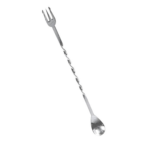 Bar Spoon Fork Nettuno 28cm con tridente
