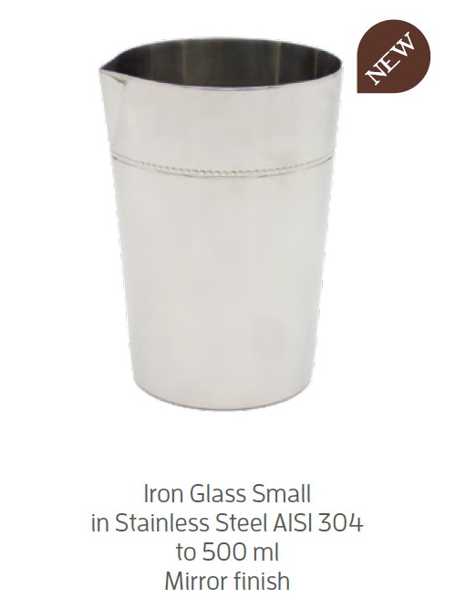 Iron Mixing Tin in acciaio inox