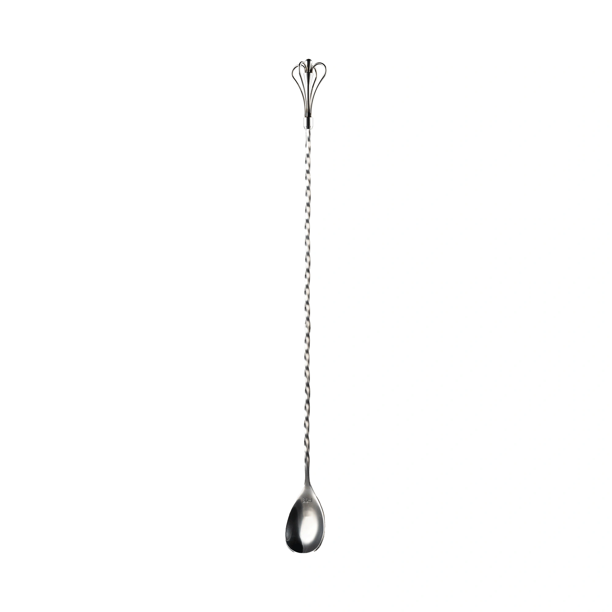bar spoon corona: cucchiaio da miscelazione The Bars con corona a quattro archi in cima al gambo spiralato