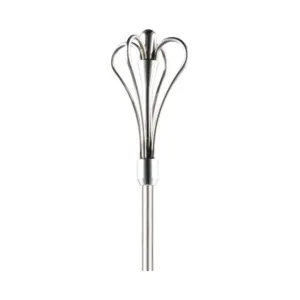 Bar spoon swizzle: la corona a quattro archi sul gambo liscio