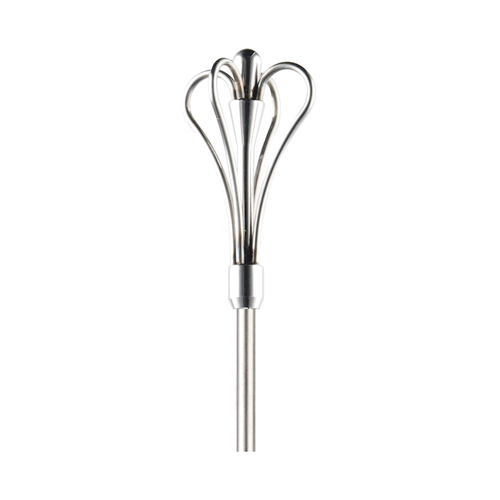 Bar spoon swizzle: la corona a quattro archi sul gambo liscio
