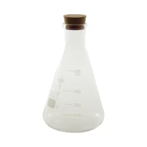 Beuta 500 ml The Bars in vetro borosilicato 3.3 con tappo in sughero
