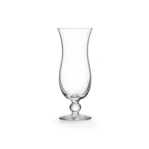 Bicchiere hurricane Royal Leerdam da 44 cl, coppa a lampada e gambo corto con il nodo