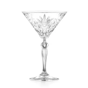 Melodia martini, Melodia 21cl Coppa Martini RCR in vetro sonoro Luxion, confezione da 6
